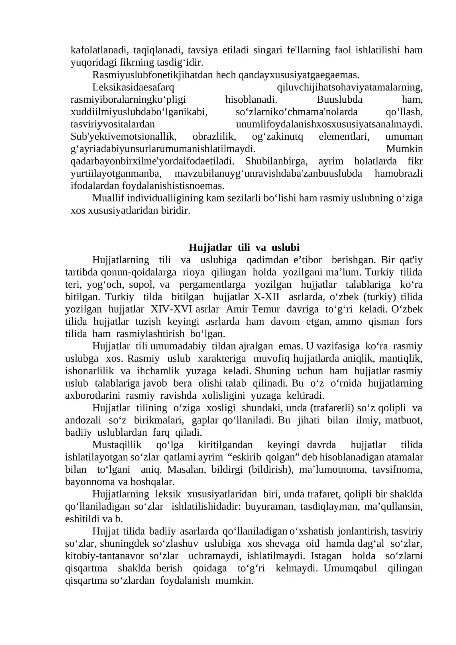 Rasmiy – idoraviy uslub va uning uslubiy xususiyatlari 2
