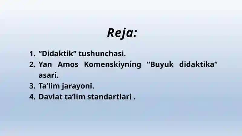 Ta’lim jarayonining mohiyati 2