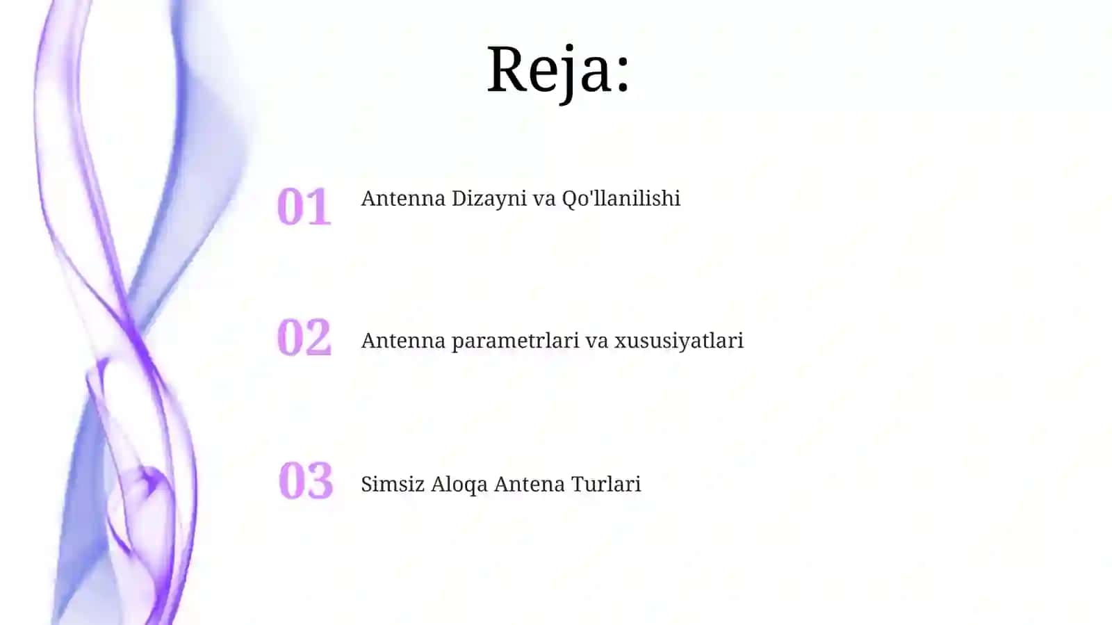 Simsiz Aloqa Antennalari 2