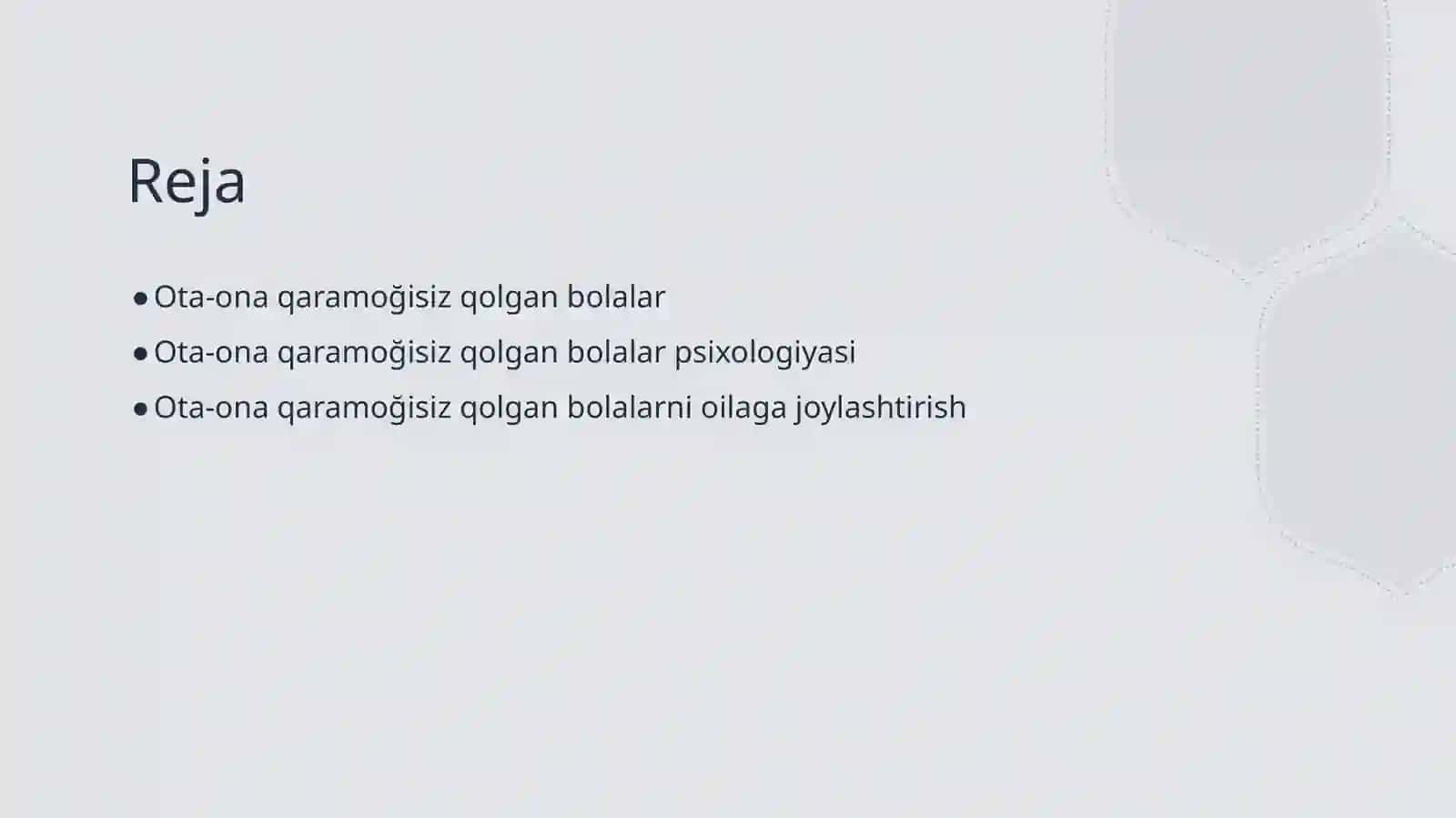 Ota-ona qaramoğisiz qolgan bolalarni joylashtirish shakllari 2