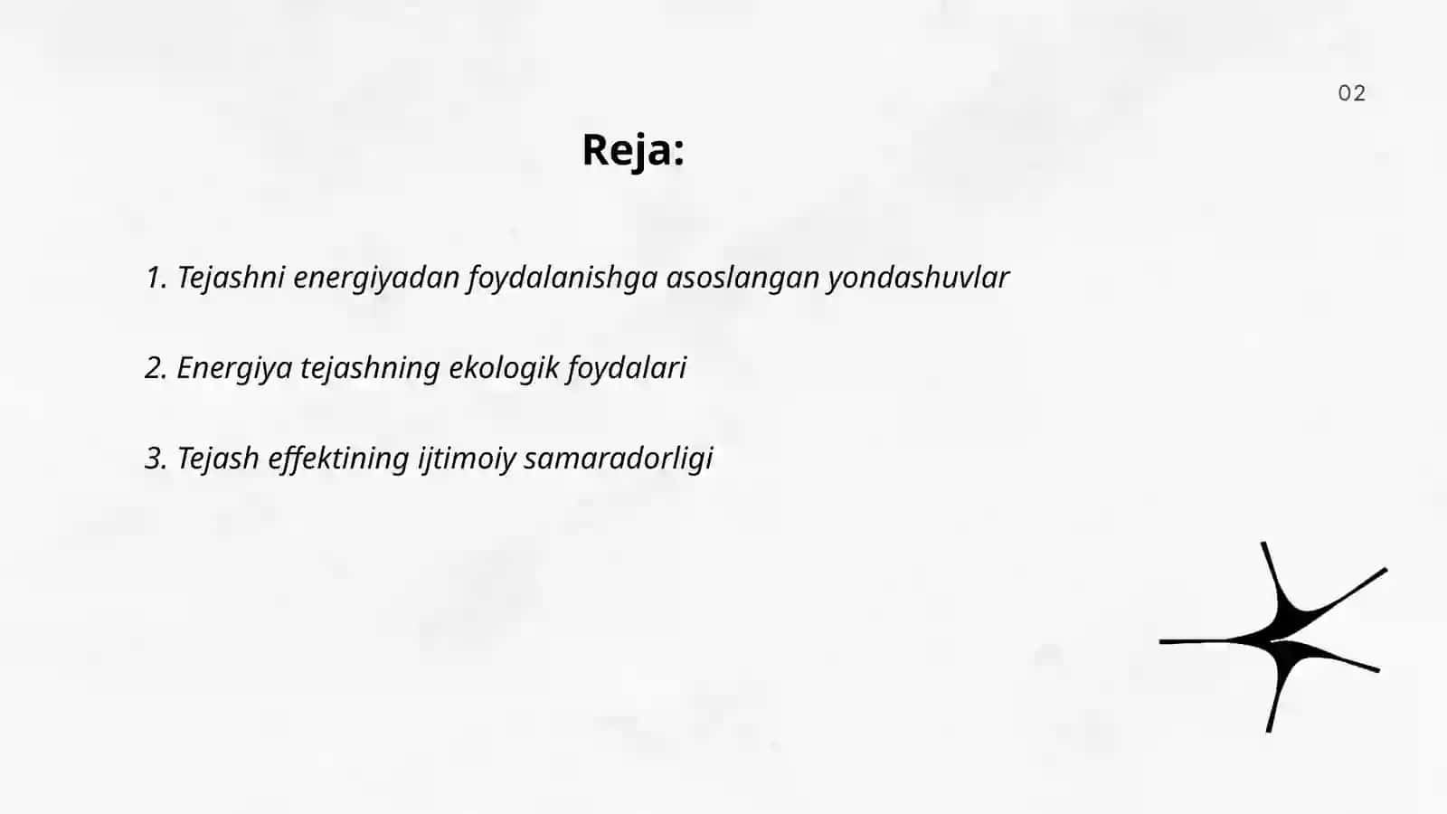 Energiya tejashning ekologik va ishtimoiy jixatlari 2