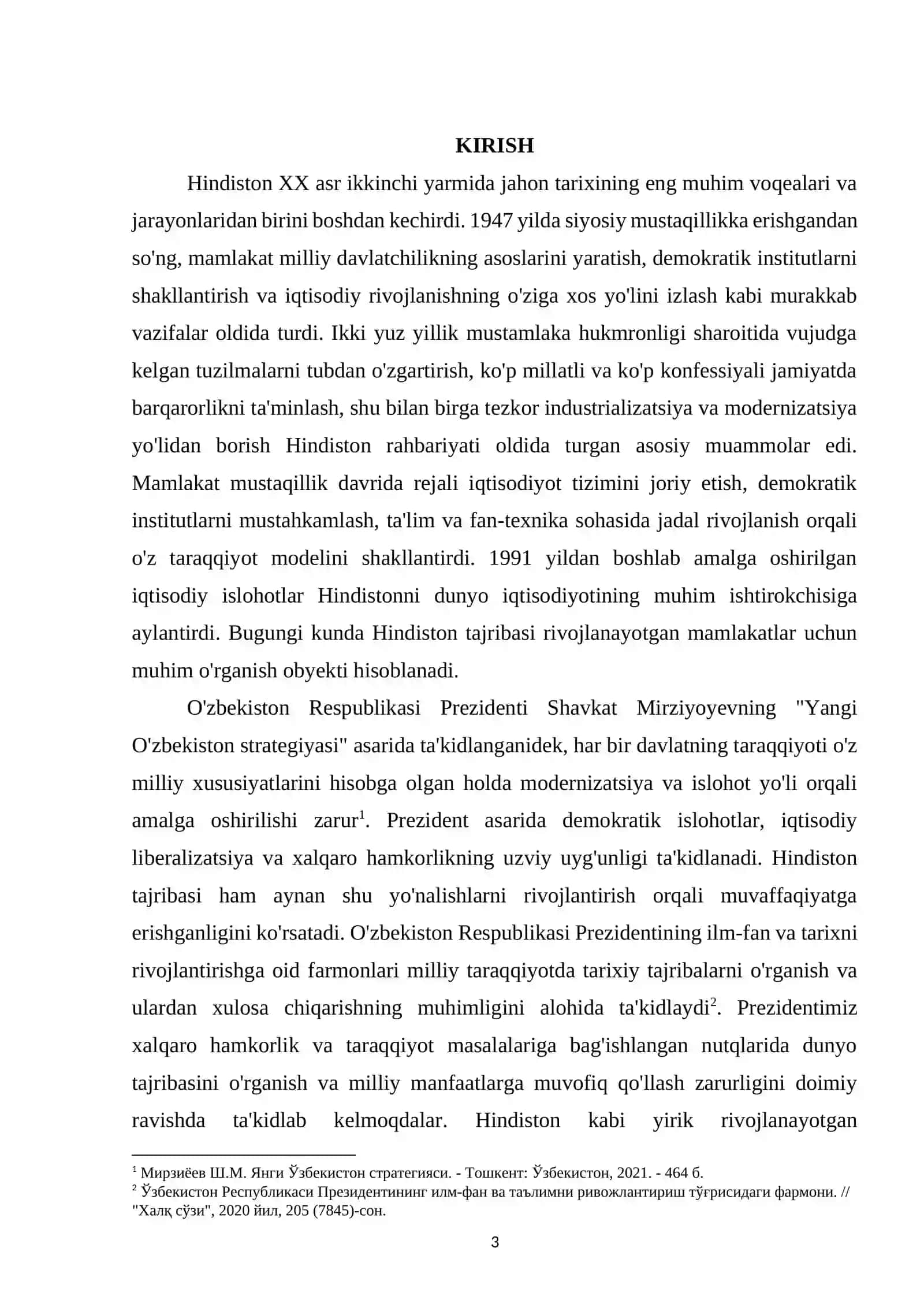 HINDISTONNING XX ASR IKKINCHI YARMIDAGI TARAQQIYOTI 2