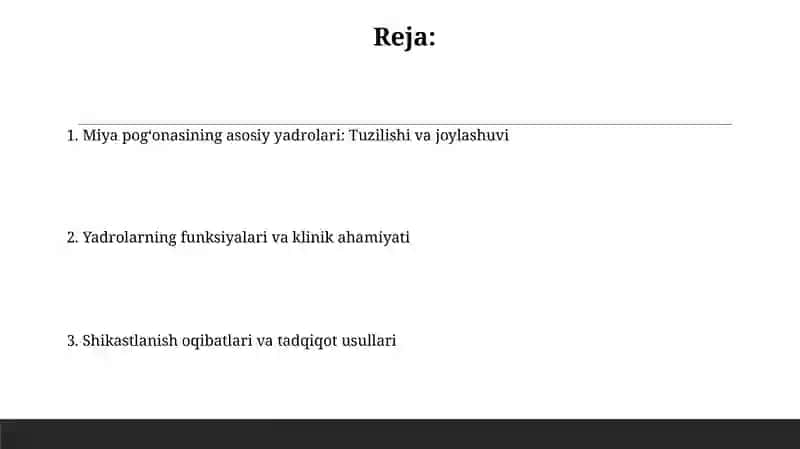 Miya pogonasi ozaklari va ularning ahamiyati 2