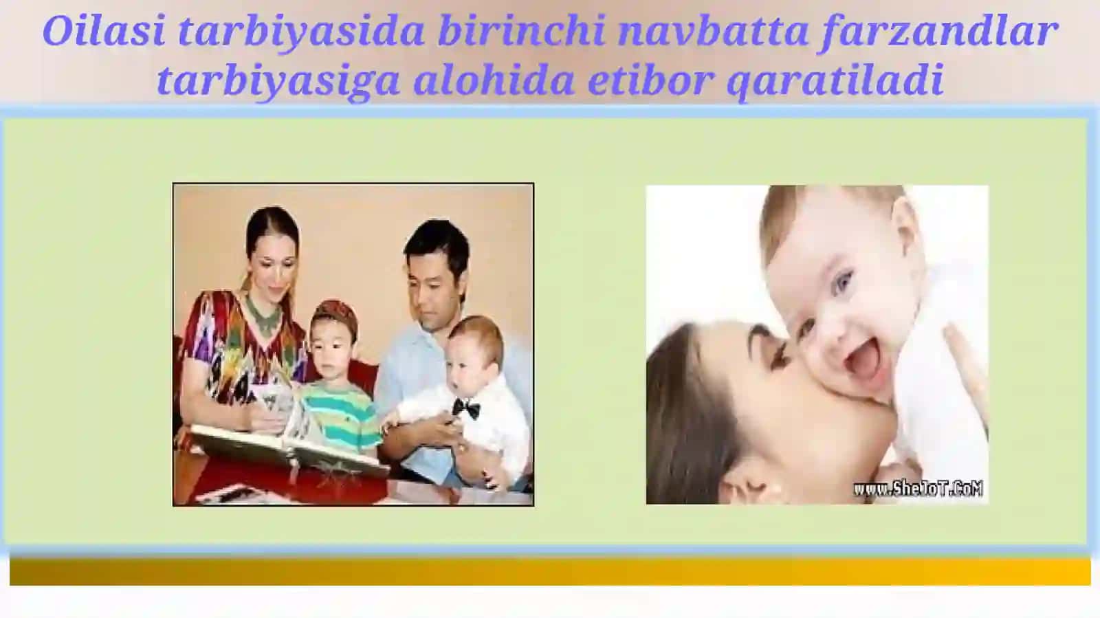 Maqsudning oila pedagogikasi fanidan amaliy mashg‘ulot ishi 2