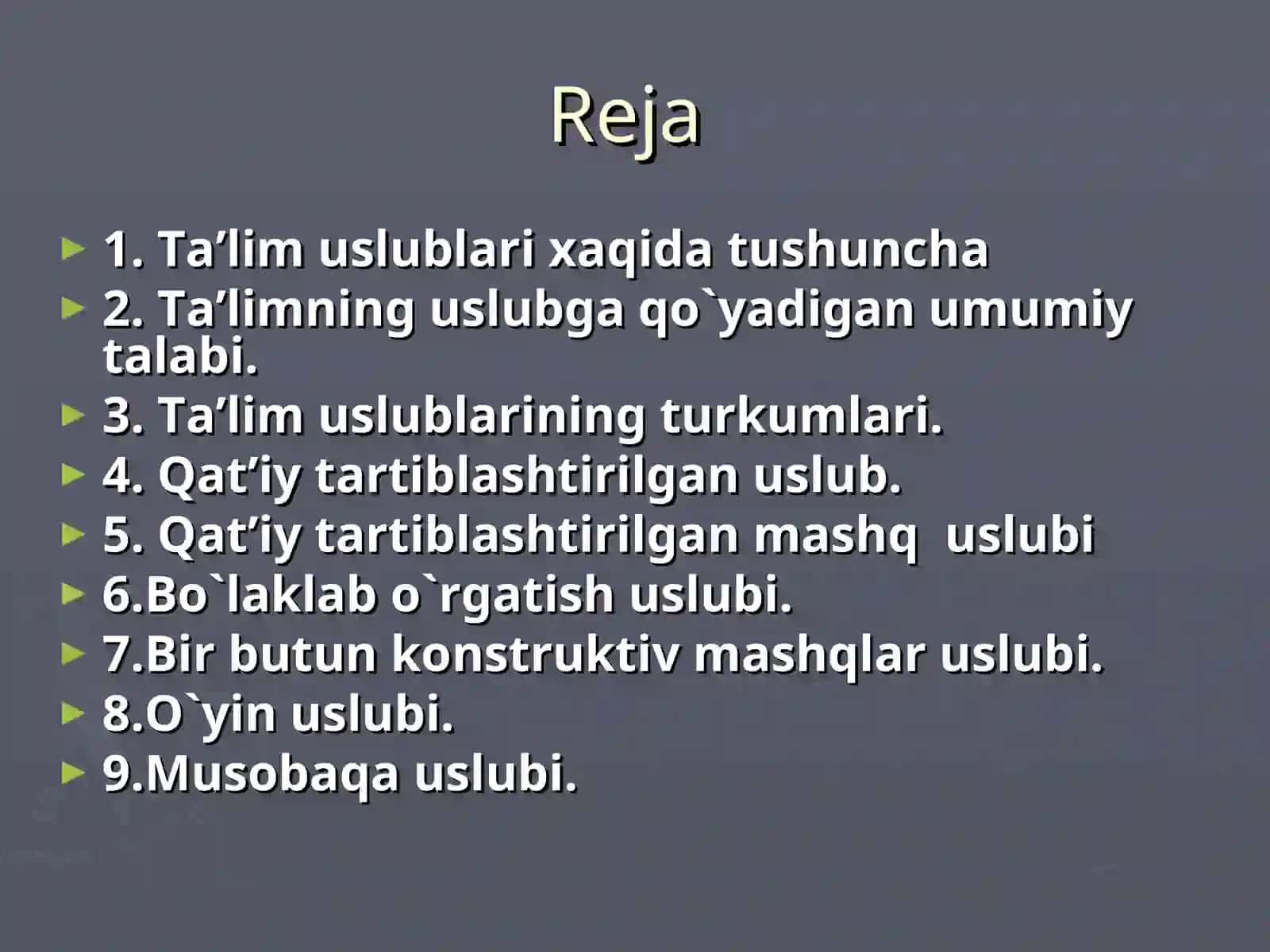 Jismoniy tarbiya metodlari 2