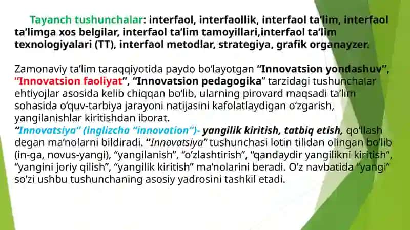 Boshlang’ichmaktabdainnovatsiyavaintegratsiyaningo’zaroaloqadorligi 2