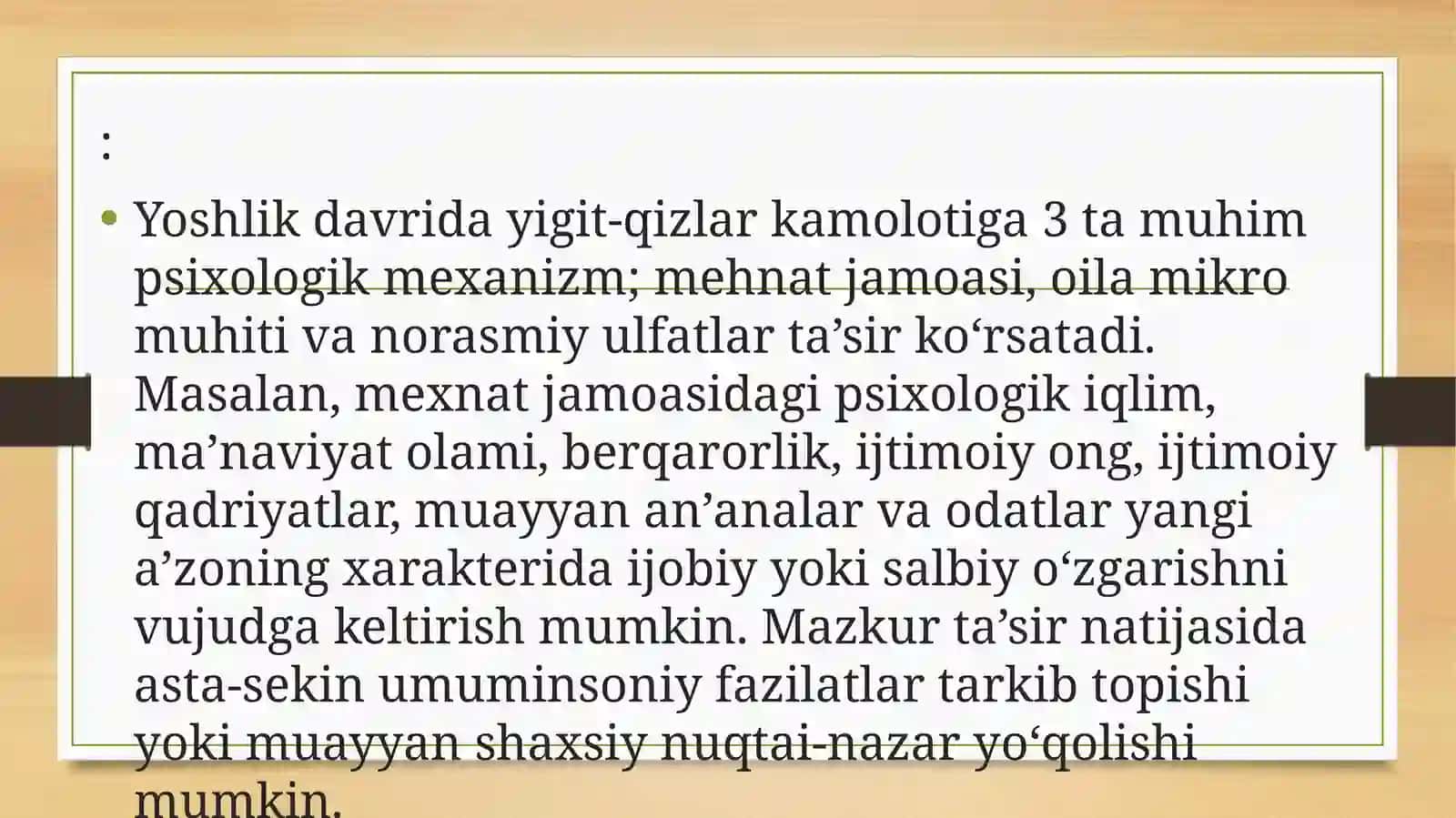 Yetuklik davri inqirozlari. 2