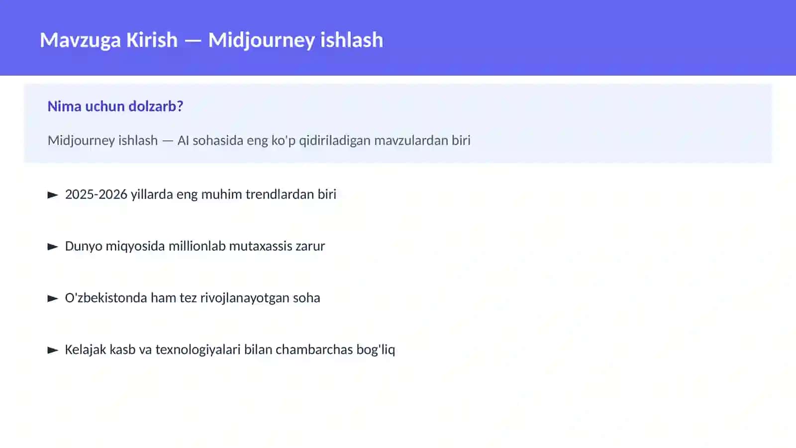 Midjourney ishlash 2