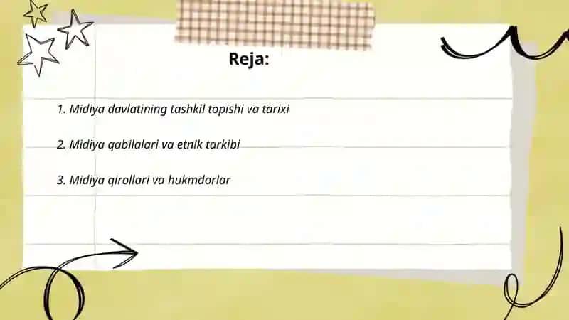 Qadimgi Midiya davlati 2