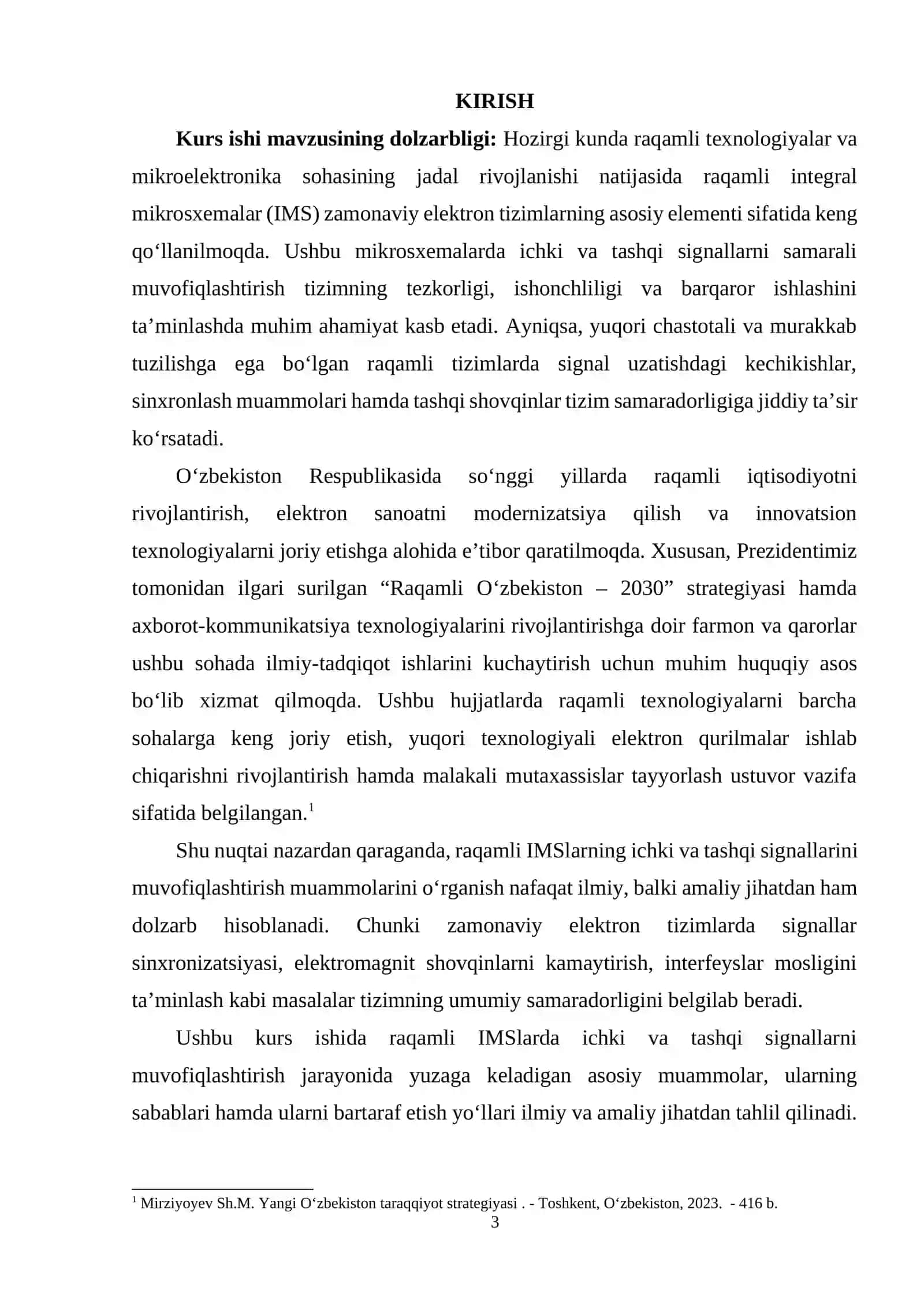 Raqamli IMSlamning ichki va tashqi signallarini muvofiqlashtirishning muammolari 2