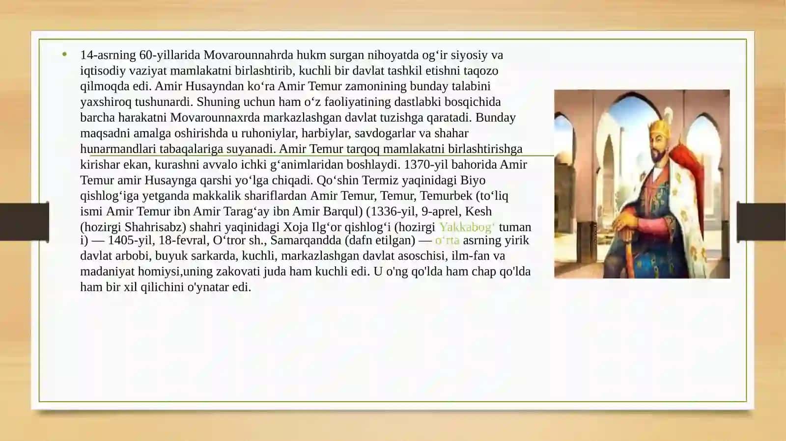 Amir Temur 2