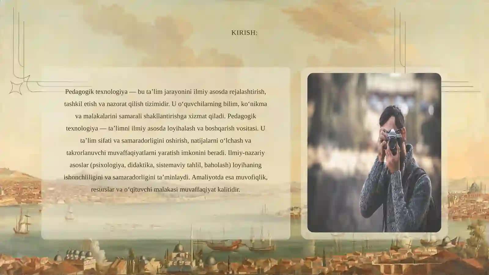Pedagogik texnologiyaning ilmiy-nazariy asoslari. 2