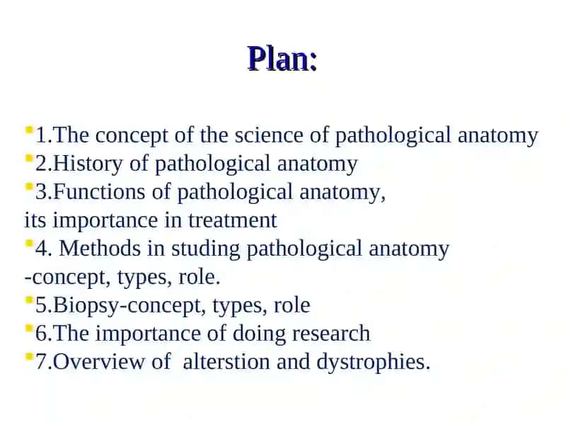 THE CHAIR OF PATHOLOGIC ANATOMY AND FORENSIC MEDICINE LECTURE 2