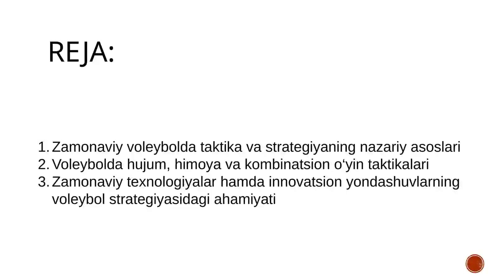 Zamonaviy voleybolda taktika va strategiyasining dolzarb masalalari 2