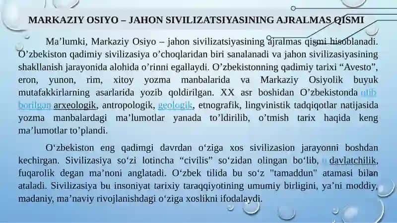 QADIMGI VA ILK O’RTA ASRLAR DAVLATCHILIGI: ASOSIY  BOSQICHLARI VA O’ZIGA XOS XUSUSIYATLARI 2