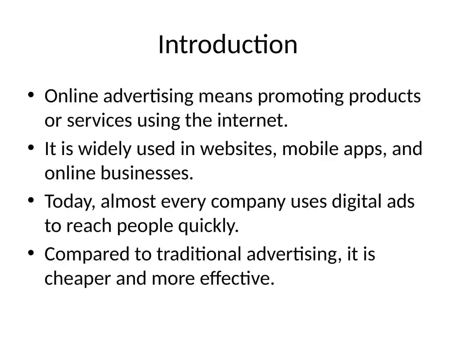 Methods of Using Advertisement in Internet-Based Projects 2