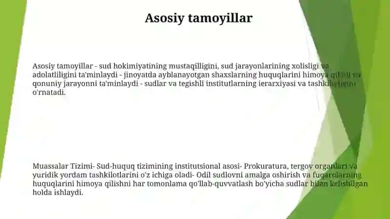 Adliya Organlari Va Muassalar Tizimi 2