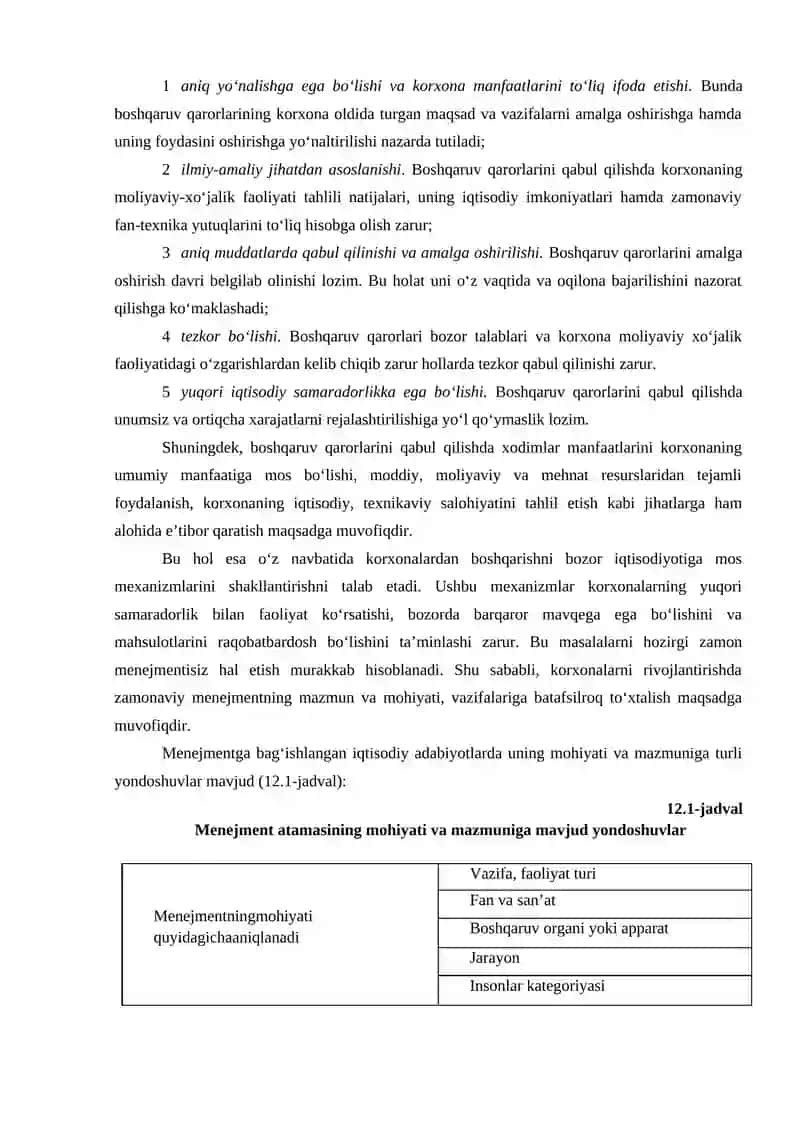 BOSHQARUV QARORLARINI QABUL QILISH 2