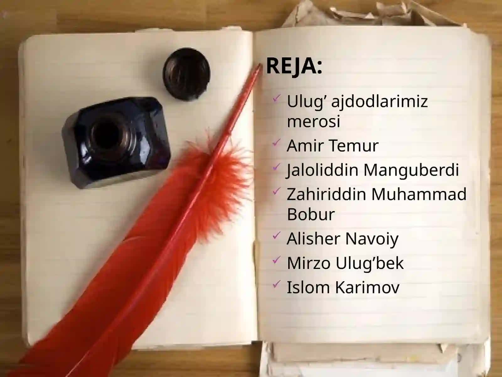 mustaqillik yillarida buyuk ajdodlar va tarixiy shaxslarga bo`lgan e`tirof 2