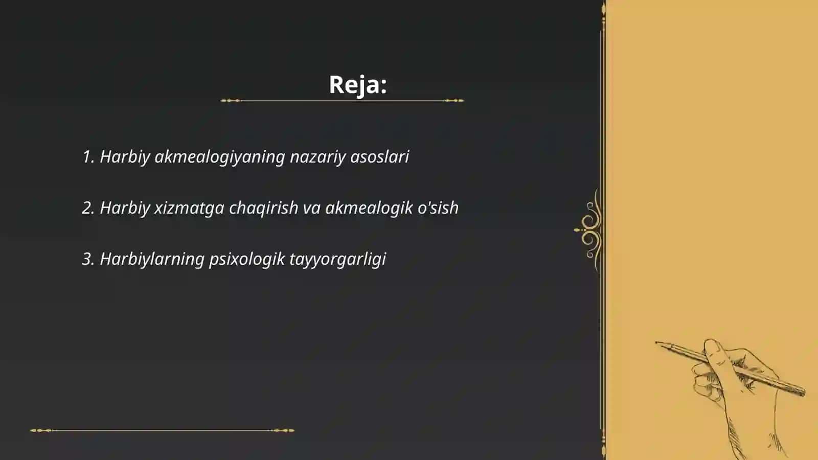 Harbiy akmealogiya 2