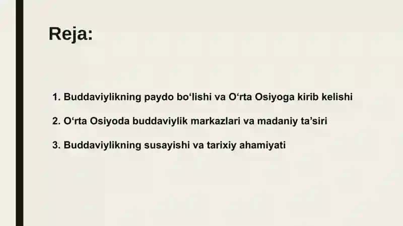 O‘rta Osiyoda buddaviylikning yoyilishi 2