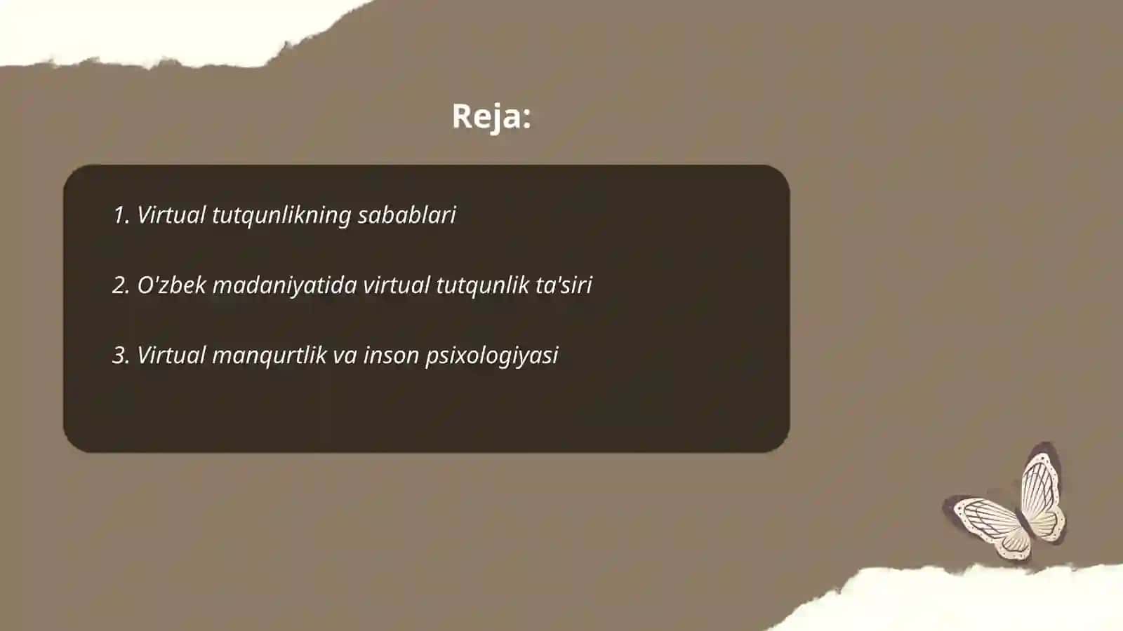 Virtual tutqunlik -manqurtlik vositasi 2