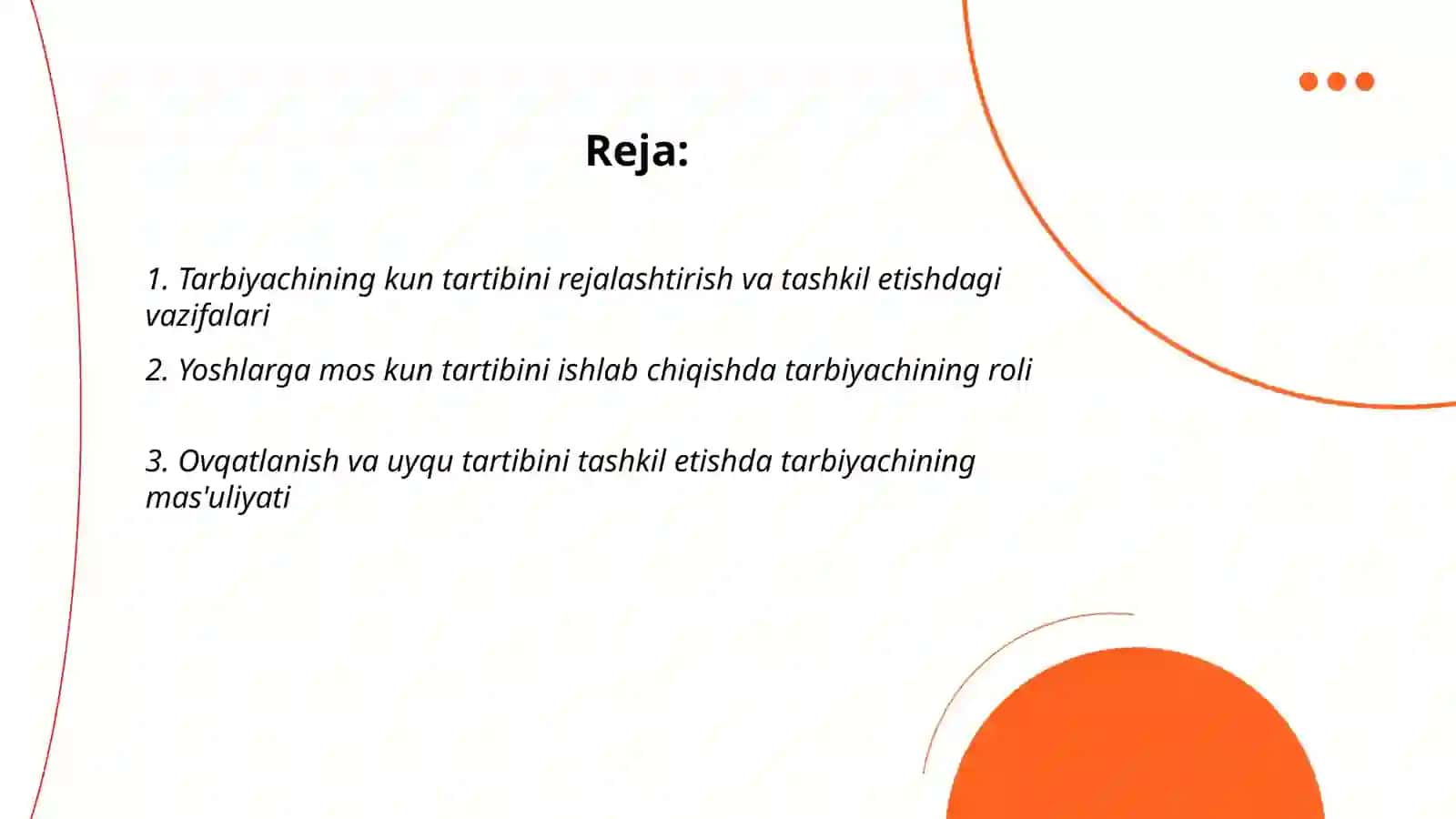 Maktabgacha taʼlim tashkilotlarida kun tartibini toʻgʻri tashkil etishda tarbiyachining roli 2