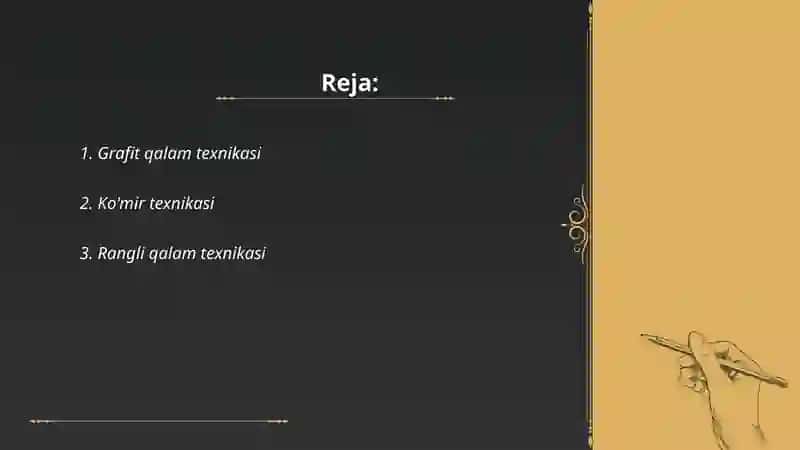 Grafit qalam texnikasi 2