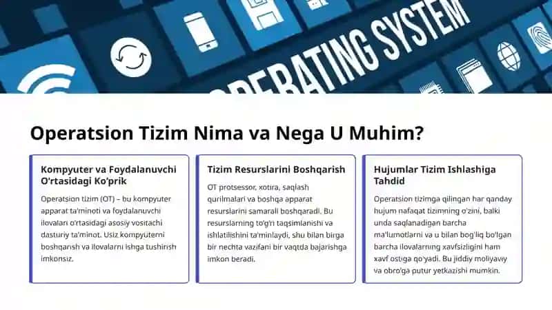 Operatsion Tizimga Bo‘ladigan Hujumlar 2