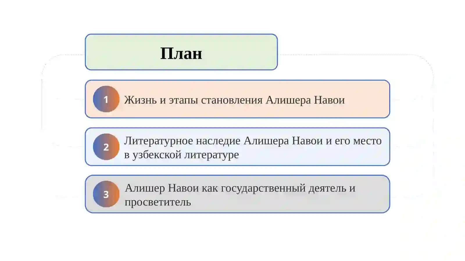 А. Навои — великий узбекский поэт и государственный деятель 2