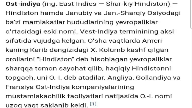 Ost-Indiya kompaniyasining Angliya tashqi siyosatida tutgan ôrni 2