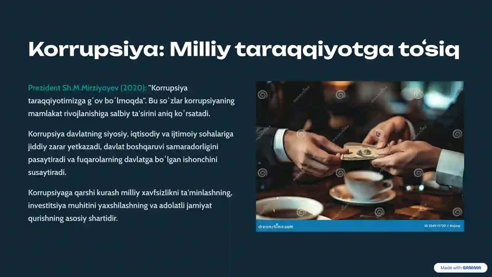Korrupsiyaga qarshi kurashish Milliy kengashi va hududiy kengashlari 2