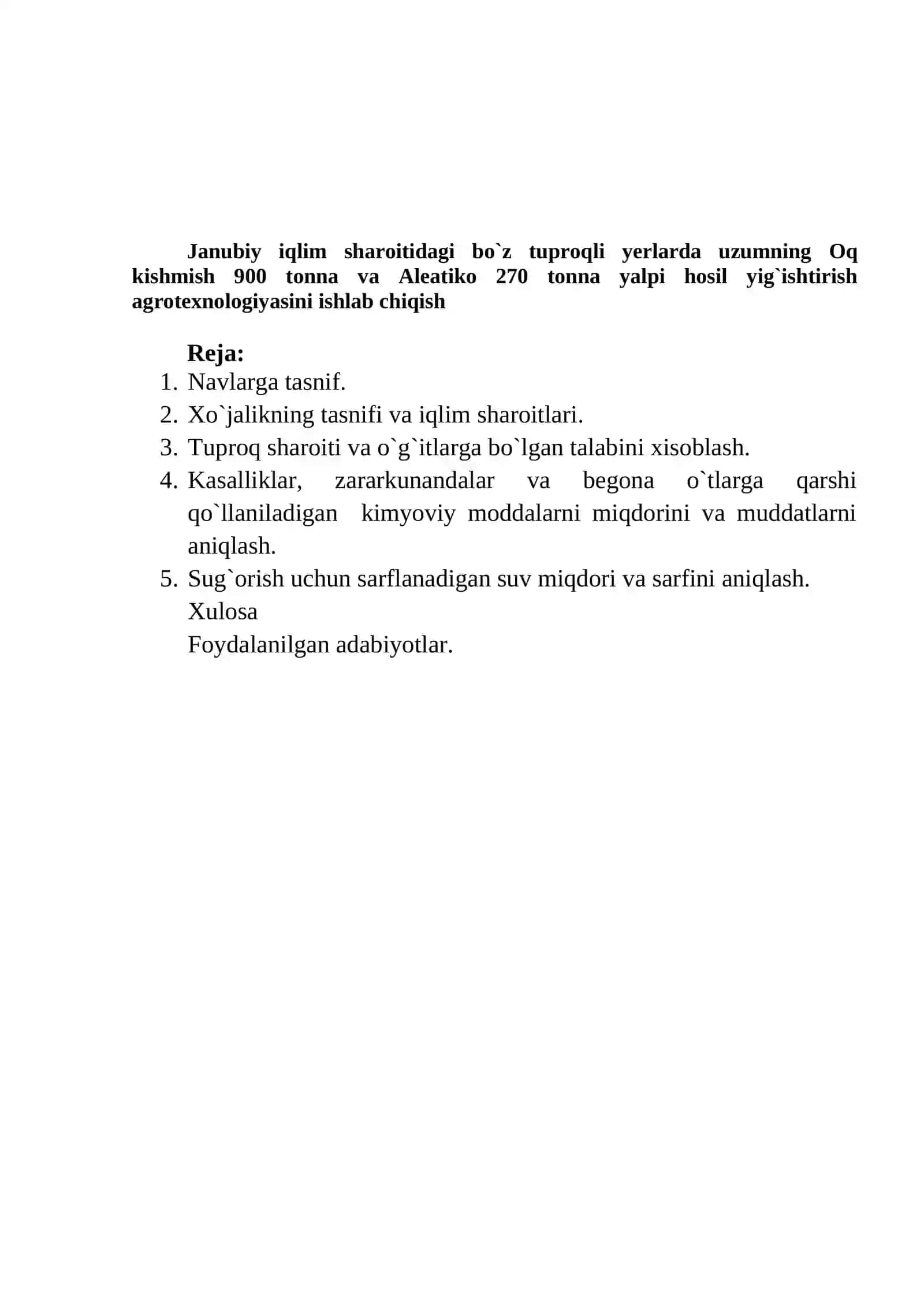 Oq kishmish va Aleatiko uzum navlarini yetishtirish texnologiya.doc 2