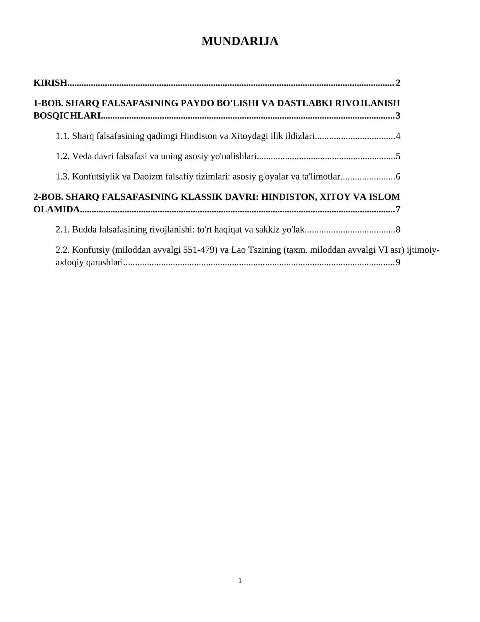 Sharq falsafasi va uning ijtimoiy taraqqiyotdagi roli 2