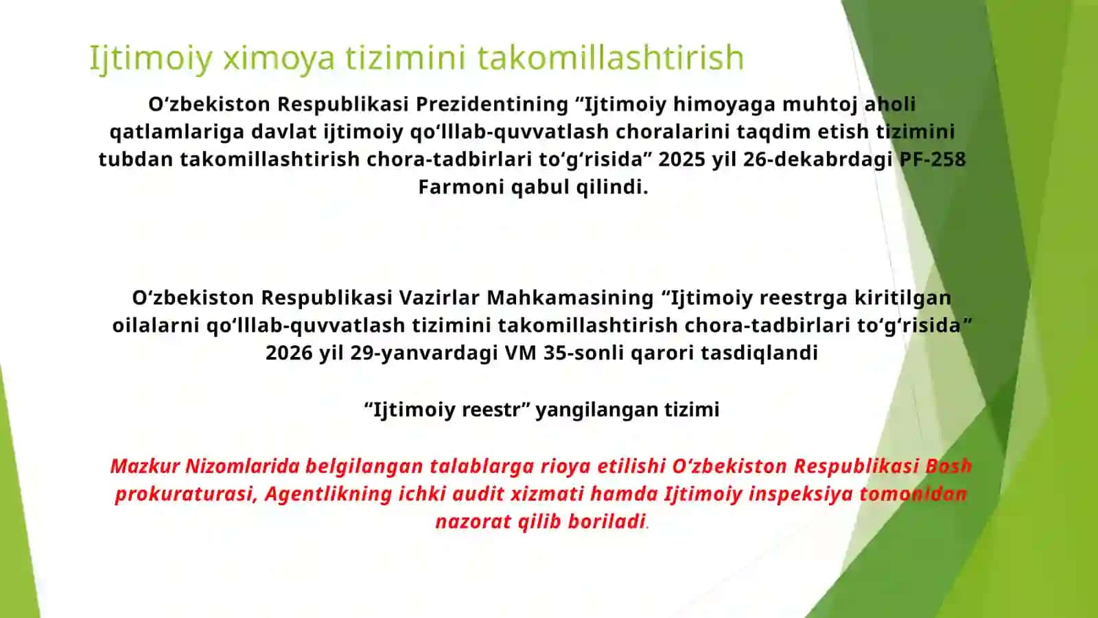 Vazirlar Mahkamasi qarori 2