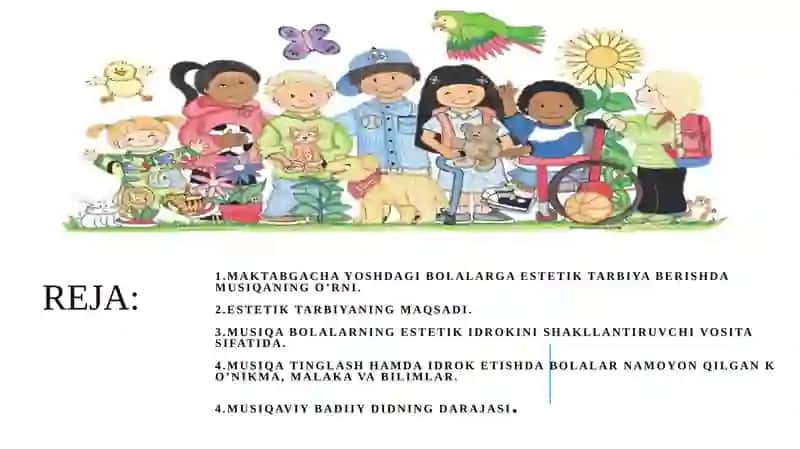 Musiqa Tinglash Hamda Idrok Etishda Bolalar Nmoyon Qilgan Ko'nikma Malaka va Bilimlar 2