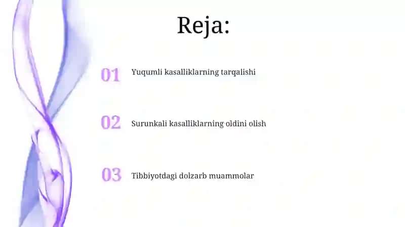 Tibbiyotdagi dolzarb muammolar 2