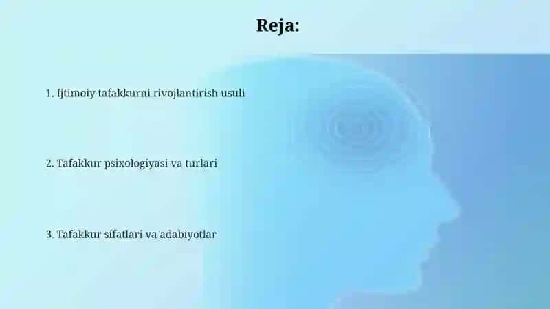 Ijtimoiy tafakkurni rivojlantirish usuli 2