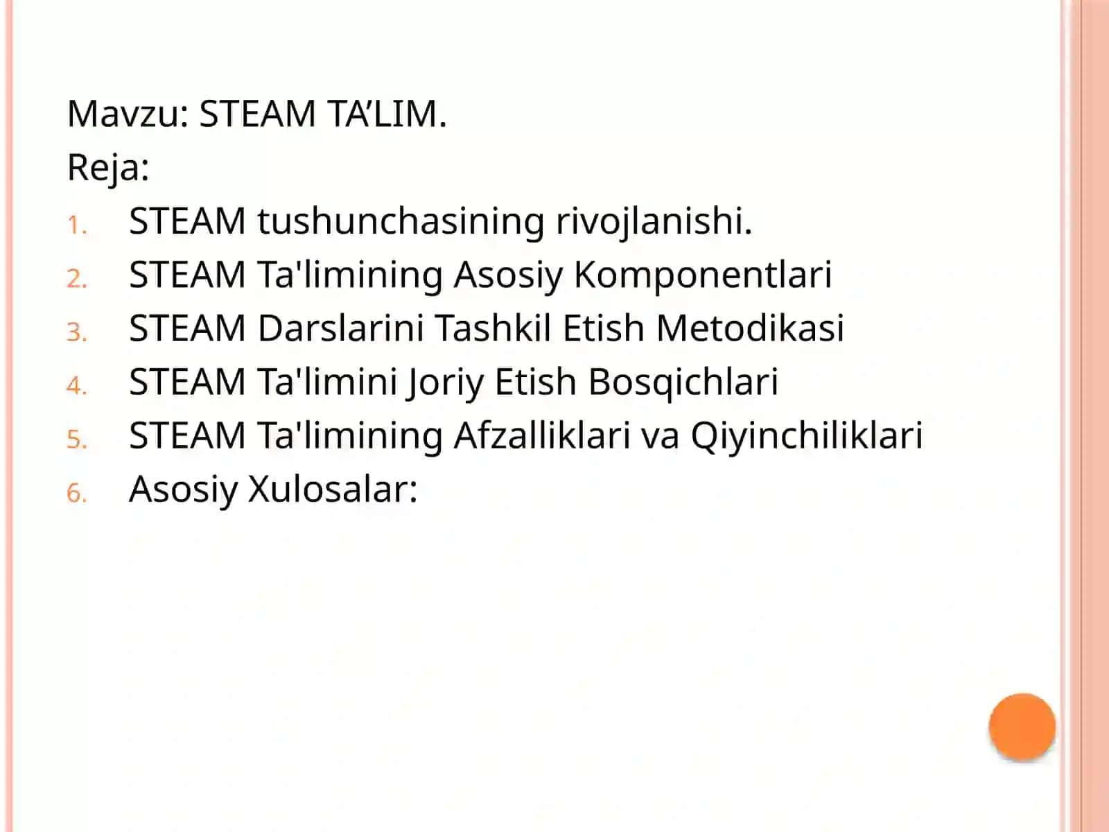 STEAM TA'LIM 2