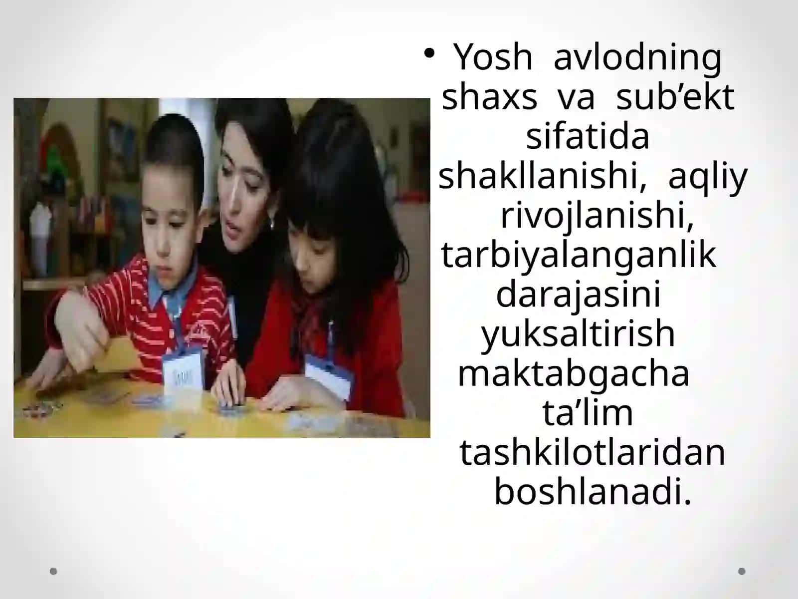 MAKTABGACHA TA’LIMDAGI ZAMONAVIY YONDASHUVLAR 2