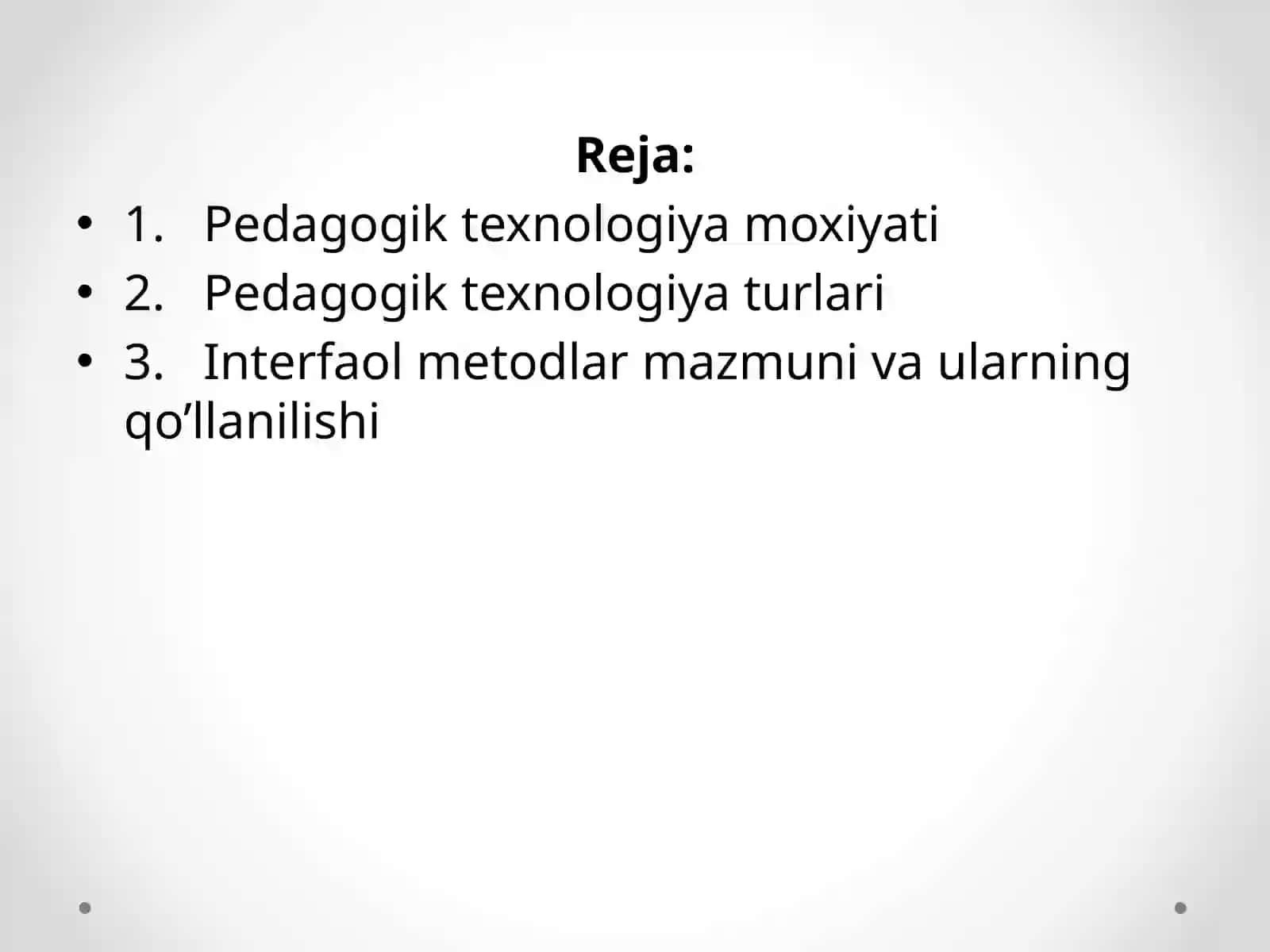 Zamonaviy Pedagogik Texnologiyalar Va Usullar 2