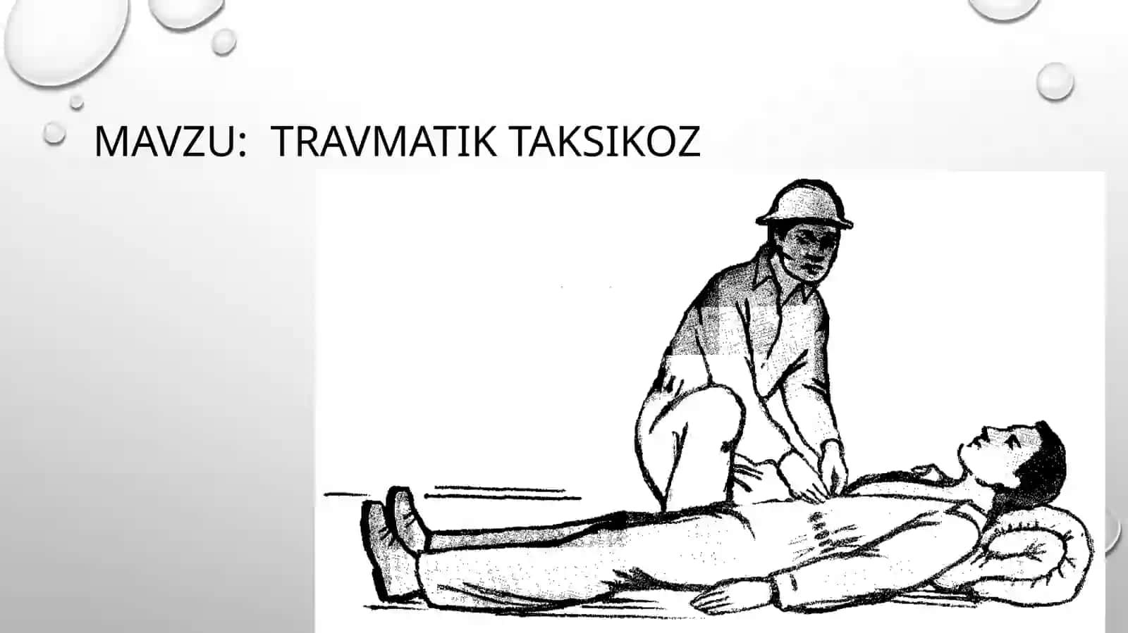TRAVMATIK TAKSIKOZ 2