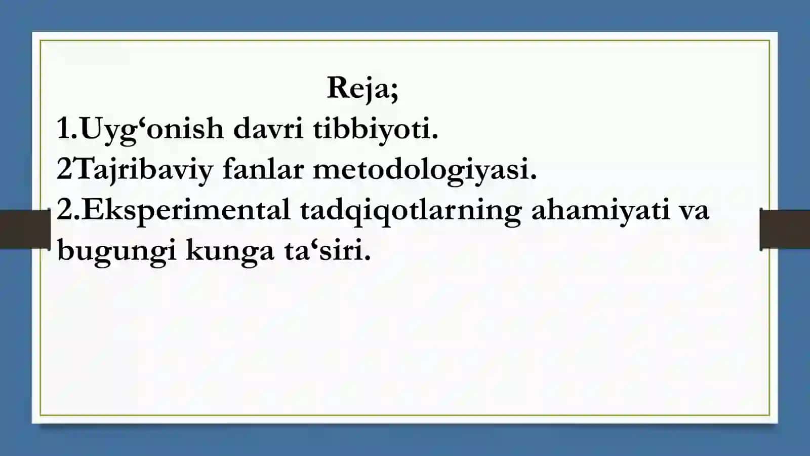 XVII-XVIII asrlarda eksperimental tadqiqotlarning asoslanishi(F.Bekon,R Dekart) 2