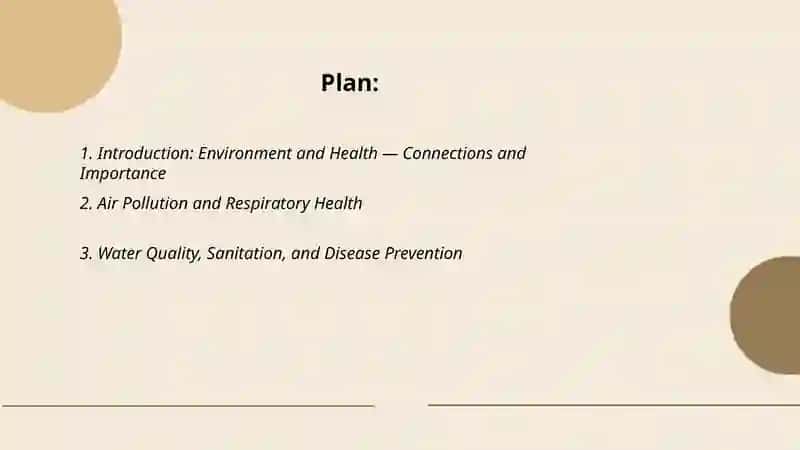 Environment and Health 2