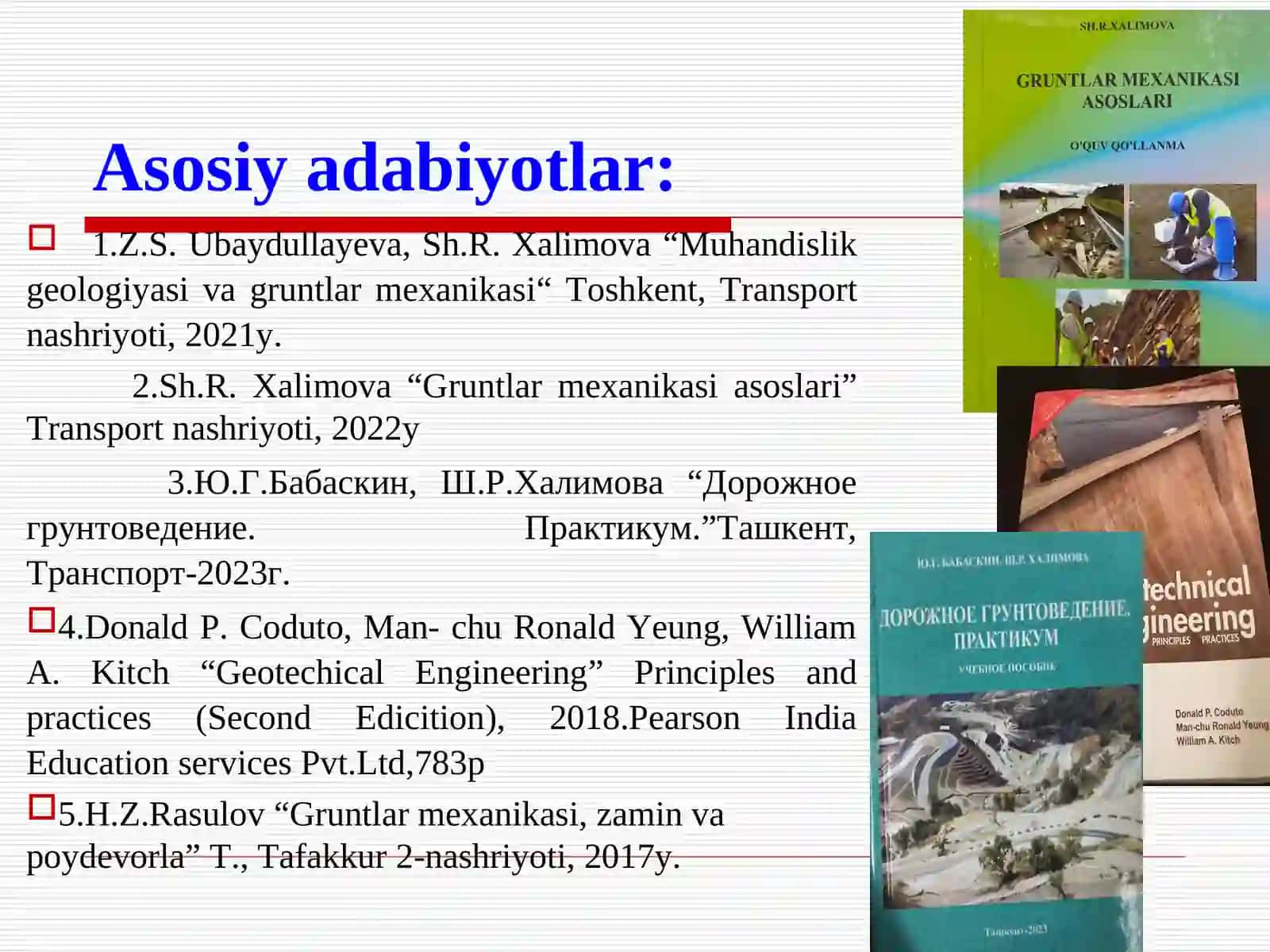 Gruntlarning suvli hususiyatlari va ularni aniqlash uslublari 2