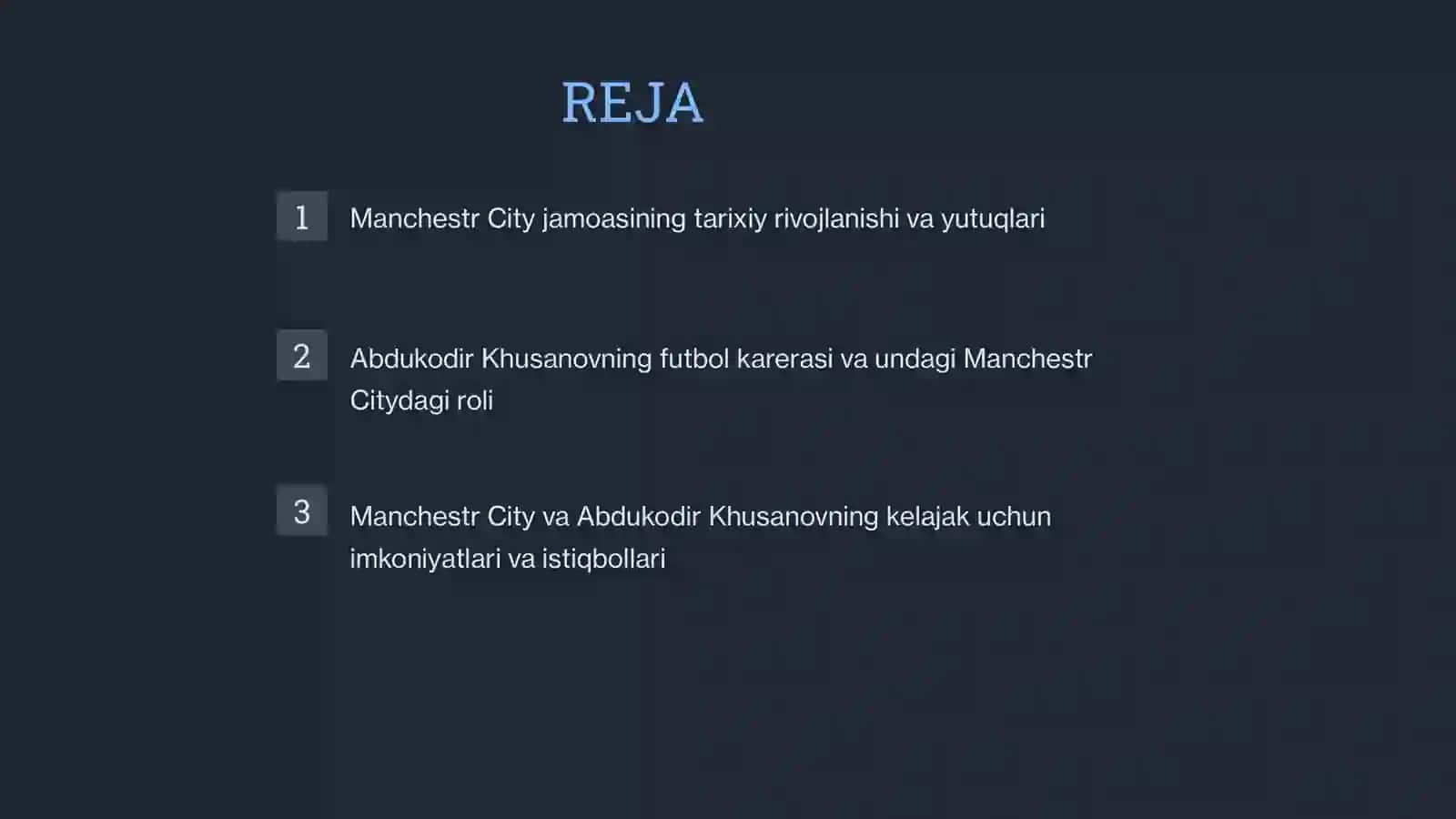 Manchestr City va Abdukodir Khusanov 2
