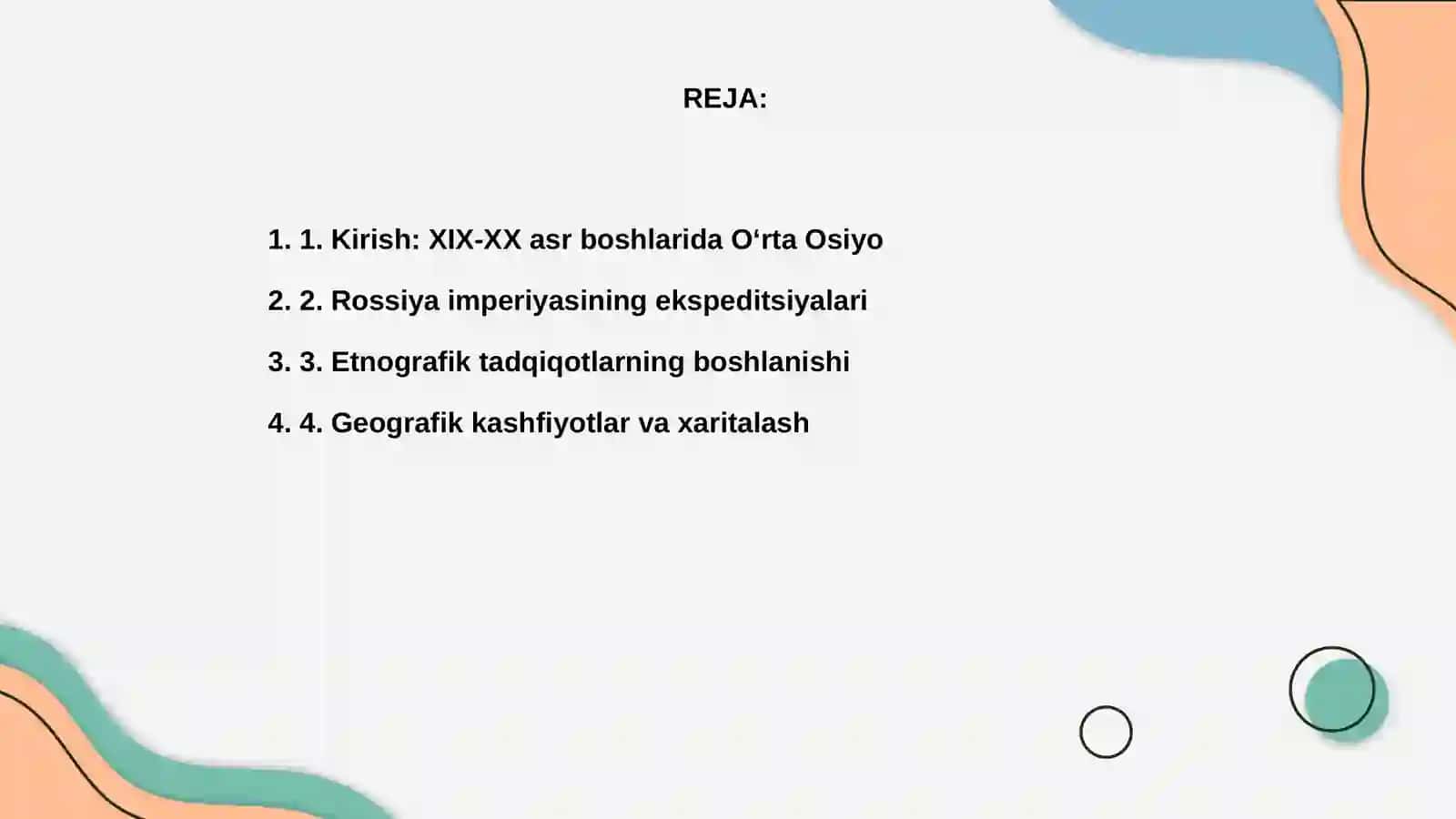 Rossiya imperiyasining ekspeditsiyalari 2