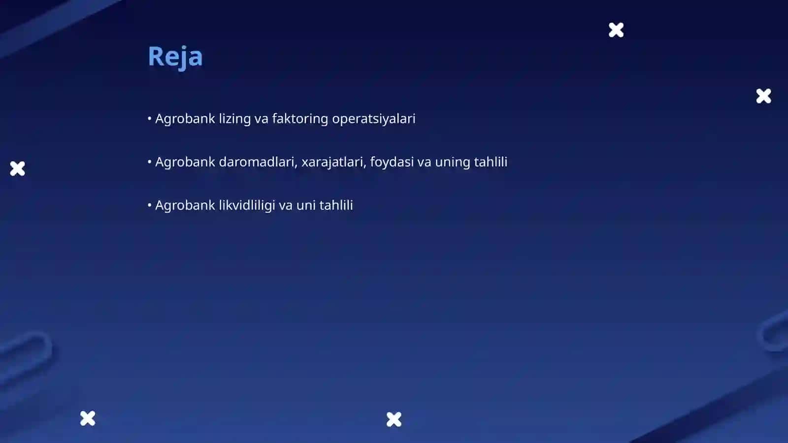 Agrobank lizing va faktoring operatsiyalari 2
