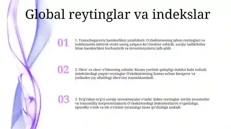 Ozb Res Xalqaro Reyting Va Indekslardagi Orni Va Nufuzini Ortishi 2