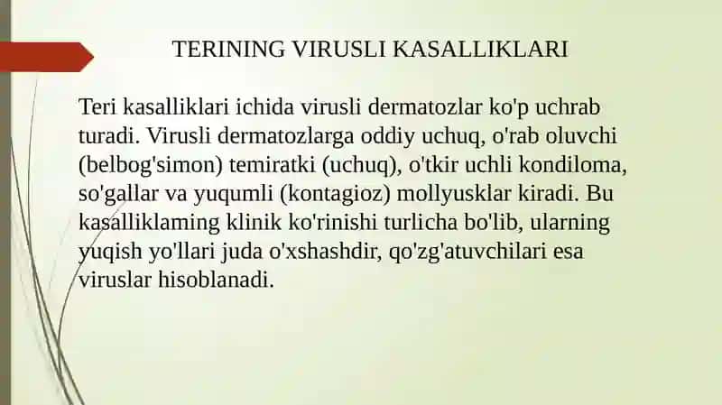 Teriqrivasli kasalliklari 2